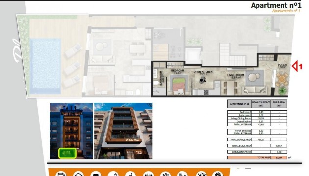 New Build - Apartment - Torrevieja - Playa del Cura