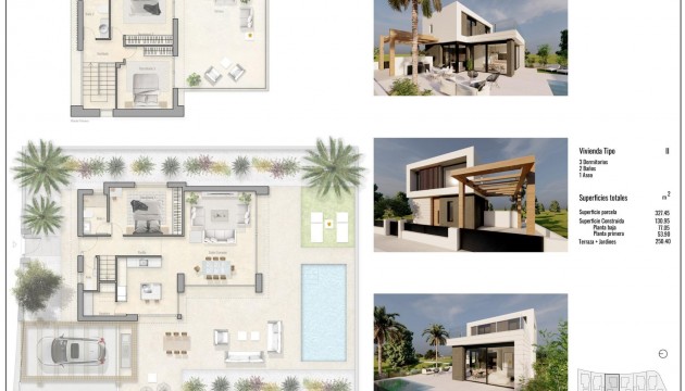 Nybyggnation - Fristående Villa - Pilar de la Horadada - Roda Golf