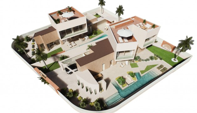 Nueva construcción  - Chalet Independiente - Orihuela Costa - Dehesa de campoamor