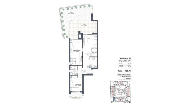 Nowy budynek - Bungalow - Ciudad Quesada