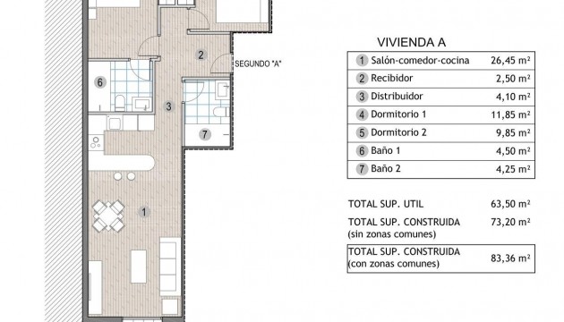 Nowy budynek - Apartment - Puerto de Mazarron - Playa del Puerto