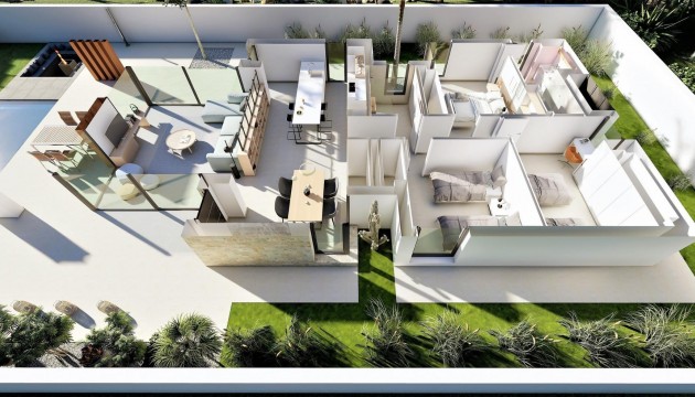 Новое здание - отдельная вилла - La Marina - El Oasis