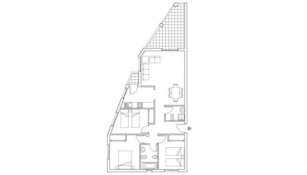 Resale - Apartment - Orihuela Costa - Campoamor