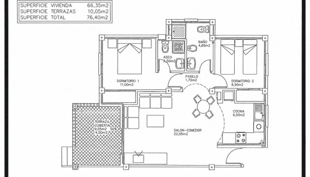 Odsprzedaż - Apartment - Orihuela Costa - Lomas de Cabo Roig
