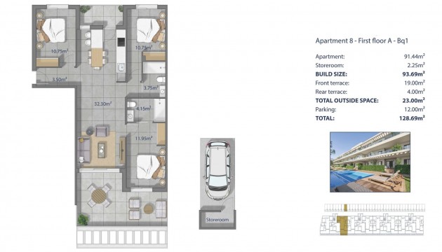 Nowy budynek - Apartment - Los Alcazares