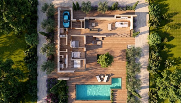 Nybygg - Detached Villa - Pinoso - Casas Pastor