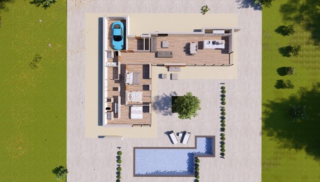 Nybygg - Detached Villa - Pinoso - Casas Pastor
