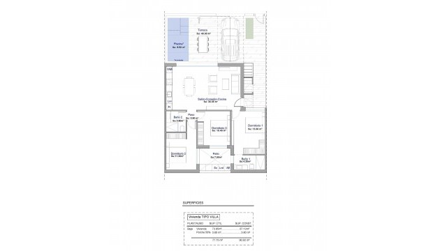 Nueva construcción  - Adosado - Alhama De Murcia - Condado De Alhama Resort