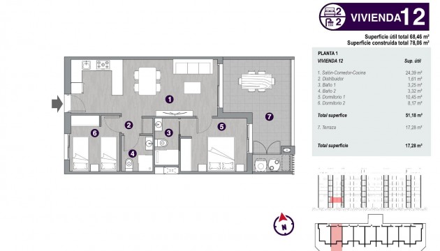 New Build - Apartment - Torrevieja - Nueva Torrevieja - Aguas Nuevas