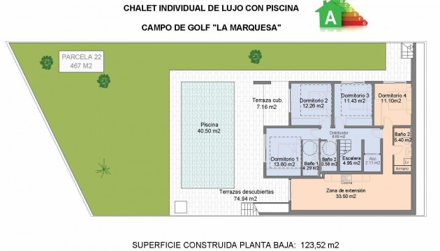 Nybygg - Detached Villa - Rojales - Ciudad Quesada