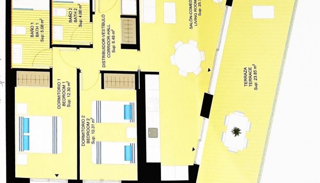 Wiederverkauf - Apartment - Orihuela Costa - Campoamor