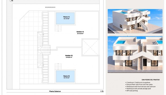 Nybygg - Bungalow - San Pedro del Pinatar - Los Peñascos
